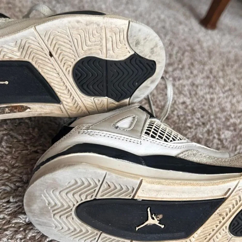 Jordan White and Grey Trainers